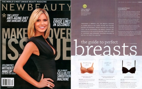 The Felina Gelina Bra in New Beauty Magazine